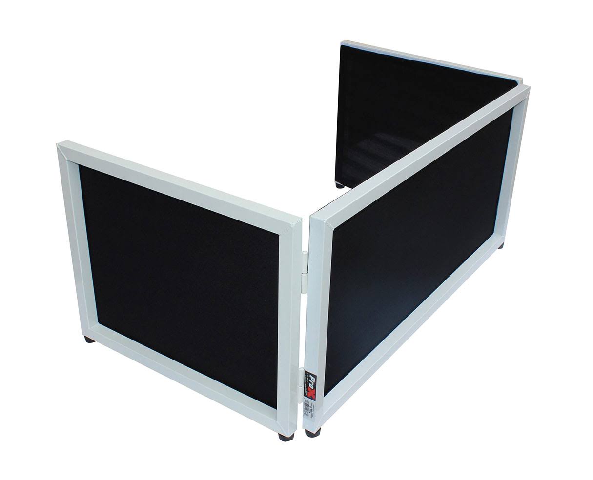 DJ Facade Wedding White Trim Black White Scrim 6ft A7