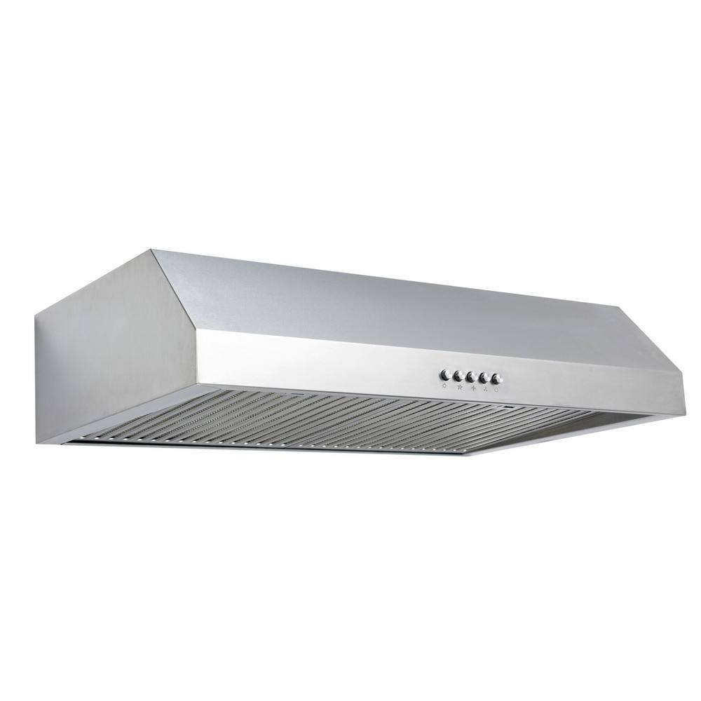 Stainless Steel Under Cabinet Range Hood 30 in. A7