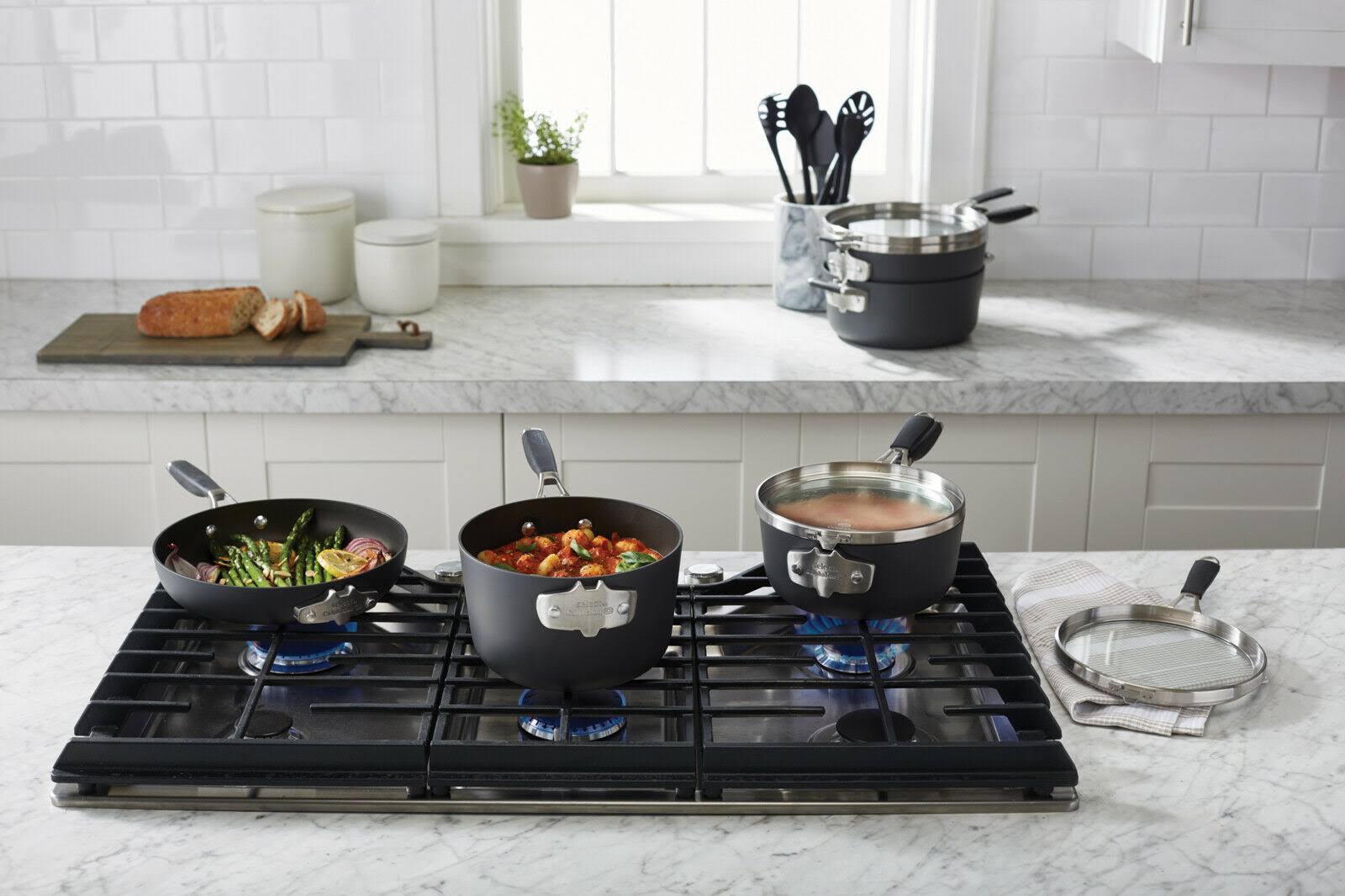 Hard-Anodized Nonstick 14 Piece Cookware Set k7