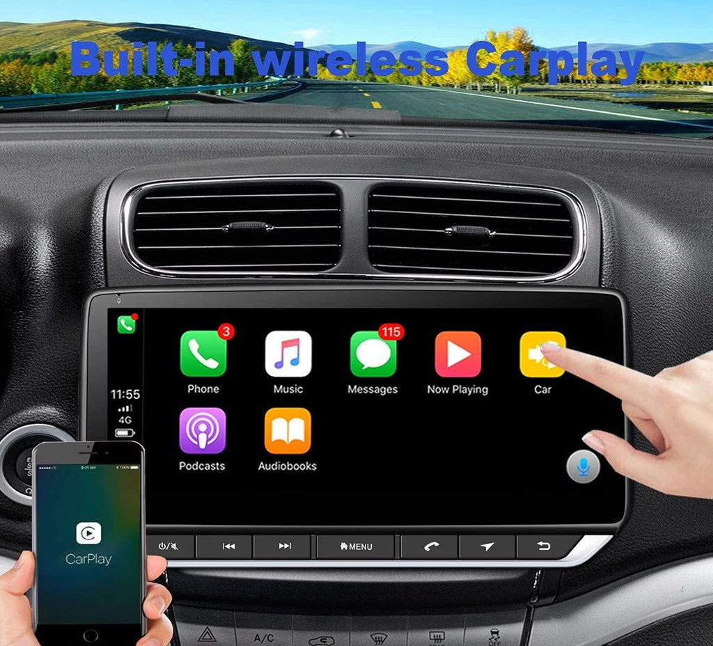 Android 10 Car Radio Navigation 10.25in Touchscreen Wireless Carplay A7