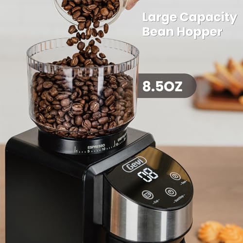 Conical Burr Coffee Grinder, Adjustable Mill, 35 Grind Settings a7