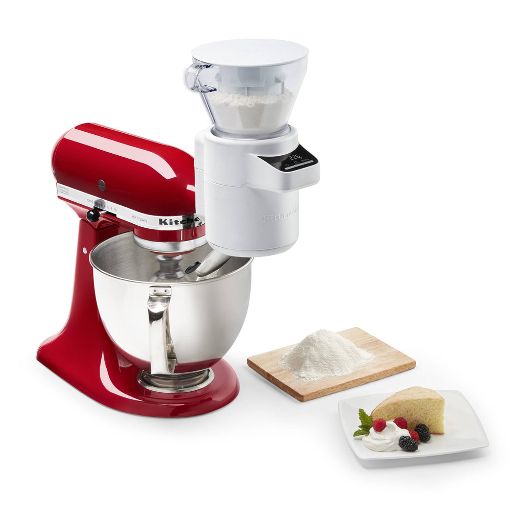 Kitchen Scale and Sifter Attachment White k7