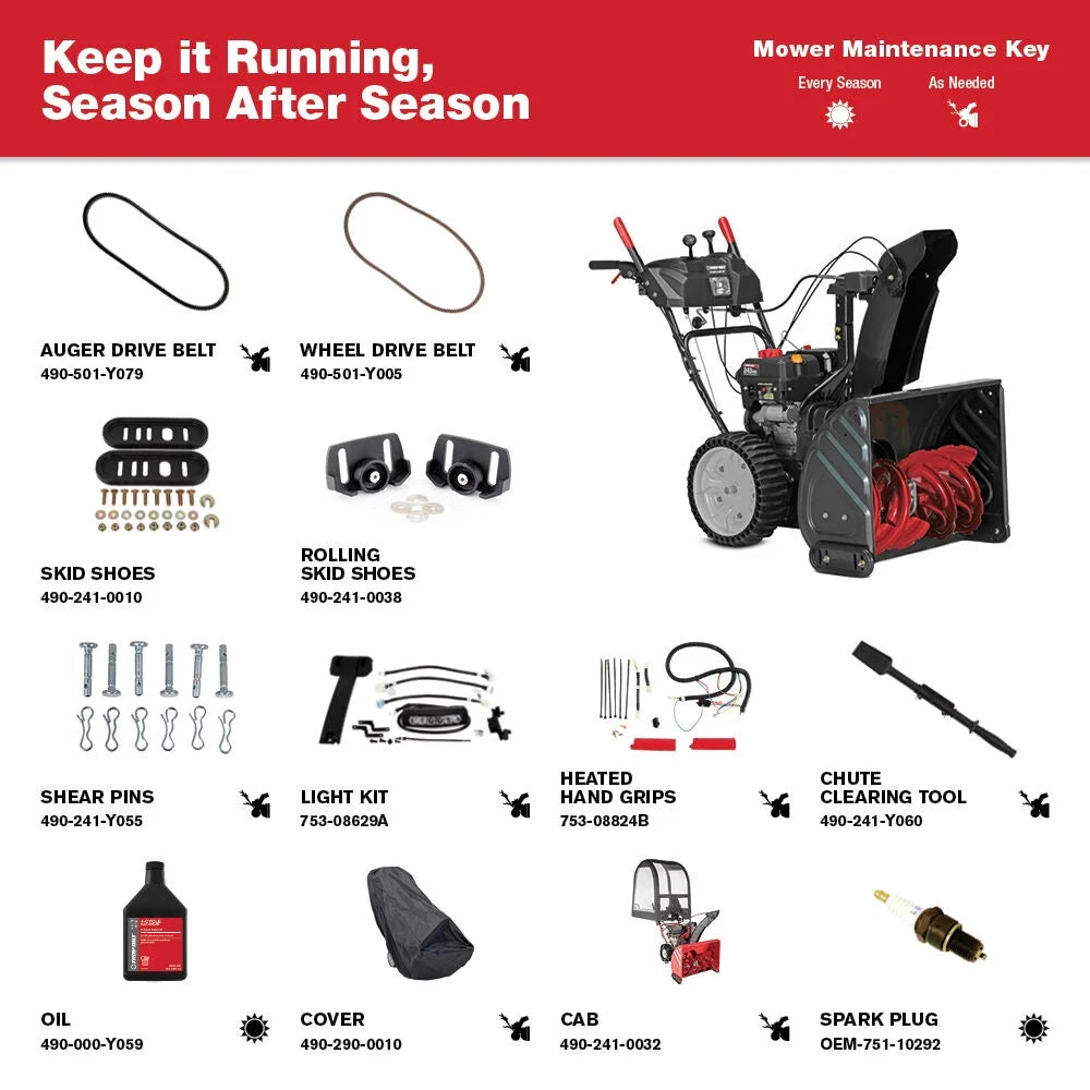 Snow Blower 2 Stage Gas Powered a7