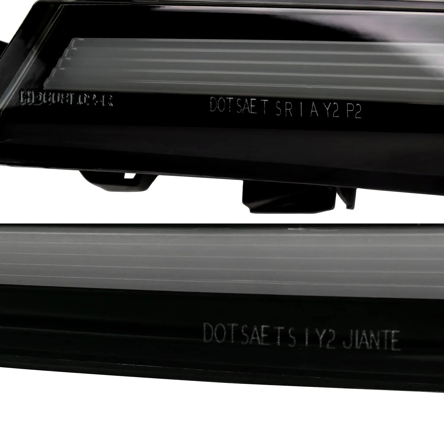 Sedan LED Tail Lights Sequential Signal Smoked Lens A7