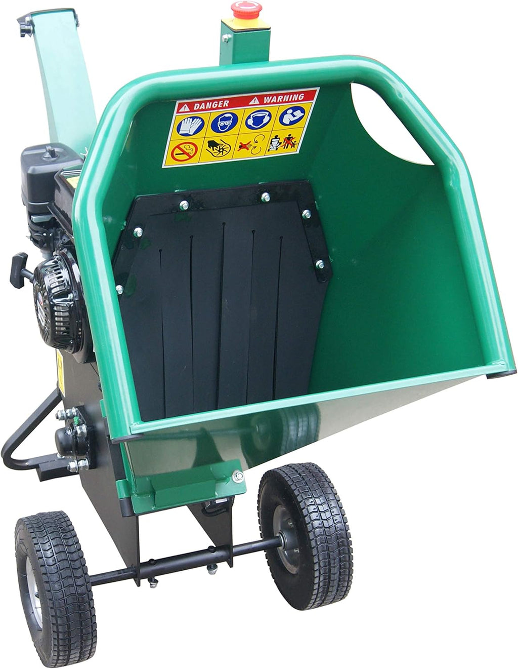 Wood Chipper Shredder Mulcher 6 Inch Gas Powered 15HP 420cc A7k