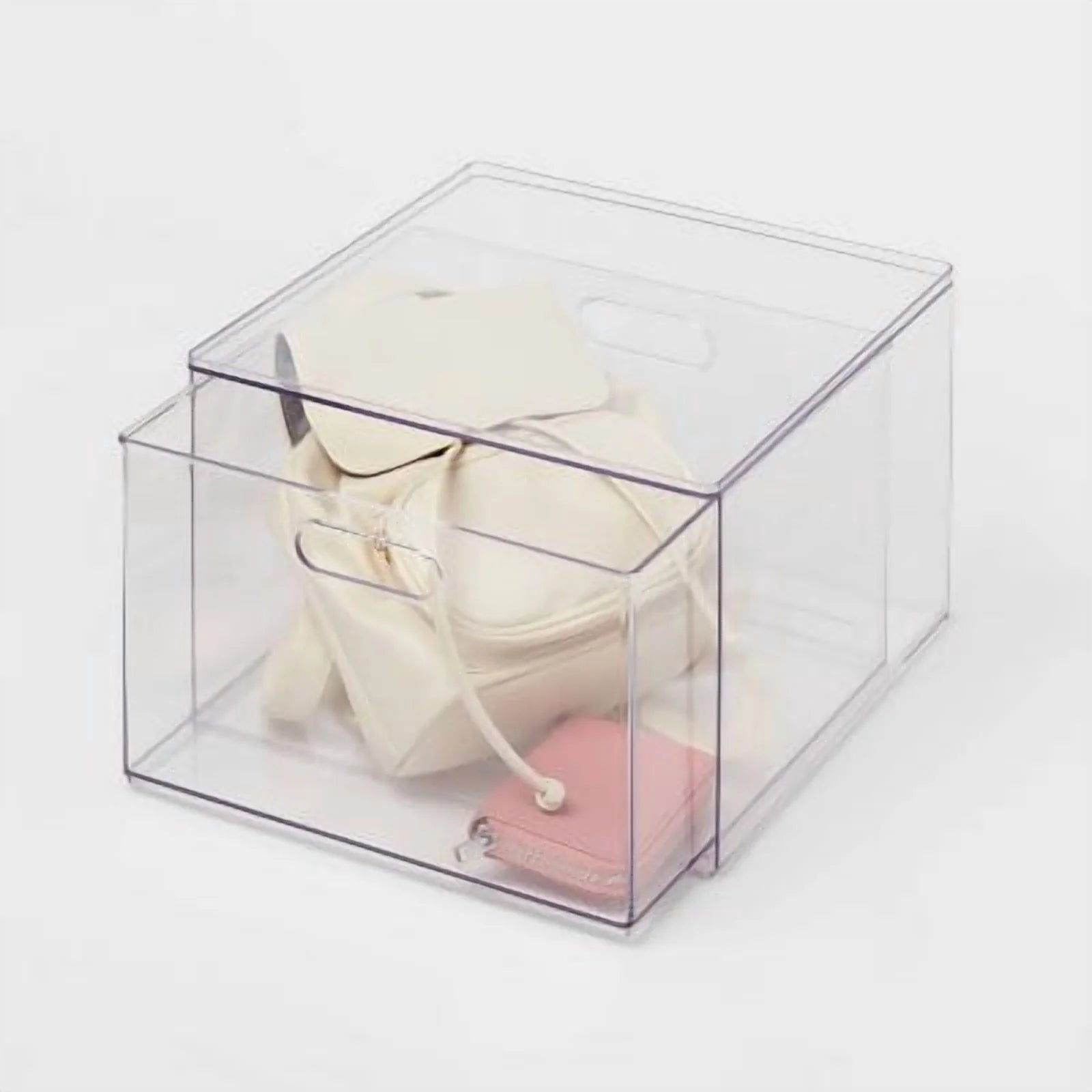 Clear Single Drawer Storage Bin A7