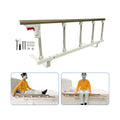 Bed Cane Rails for Elderly Adults Seniors Safety Assist Rail Bed Railing Guard for Falling Out Half Side Grab Bar Bedrail Adjustable Handle Bedside Support Rails (Champagne)