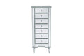 7 Drawers Lingerie Chest in Modern Style-48 inches Tall and 15 inches Wide Bailey Street Home 779-Bel-5046433