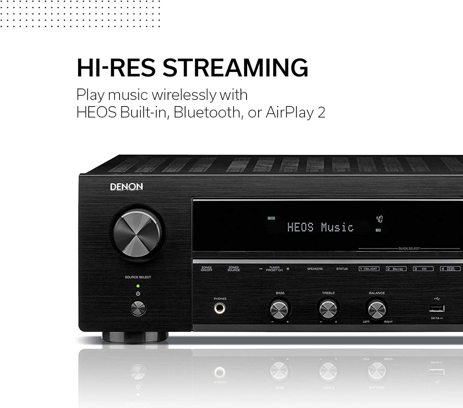 Stereo Network Receiver with HDCP 2.3 and ARC Support k7