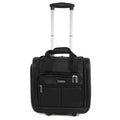 Pacific Coast Underseat 15.5 Rolling Tote Carry-On Black