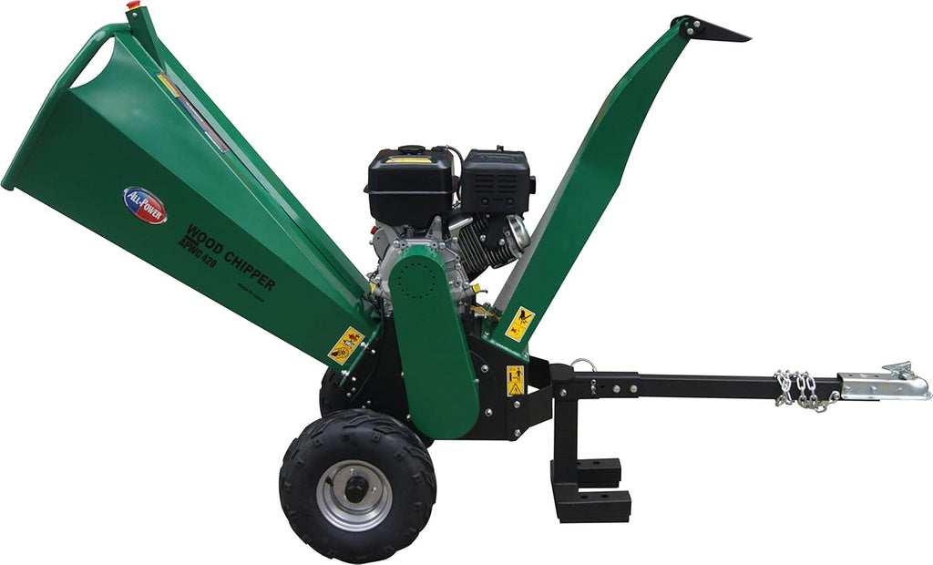 Wood Chipper Shredder Mulcher 6 Inch Gas Powered 15HP 420cc A7k