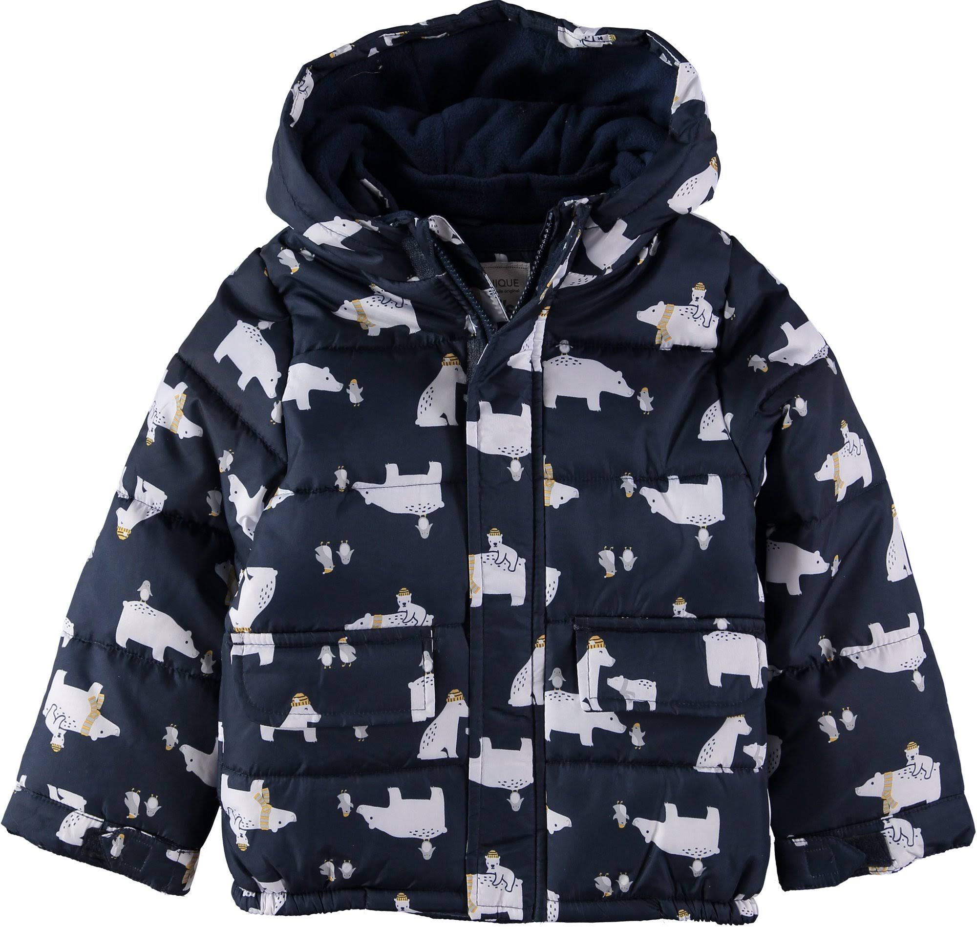 Boys 2-Piece Snowsuit Navy 4x7