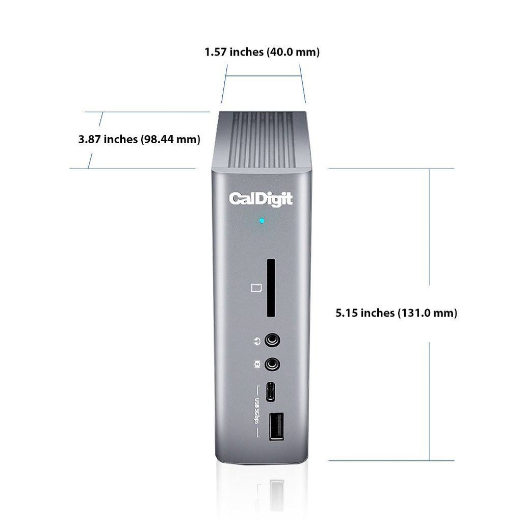 Thunderbolt 3 Docking Station with 15 Ports, Space Gray a7