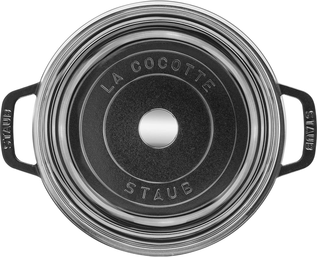 Cast Iron Dutch Oven 4-qt Round Cocotte with Glass Lid k7