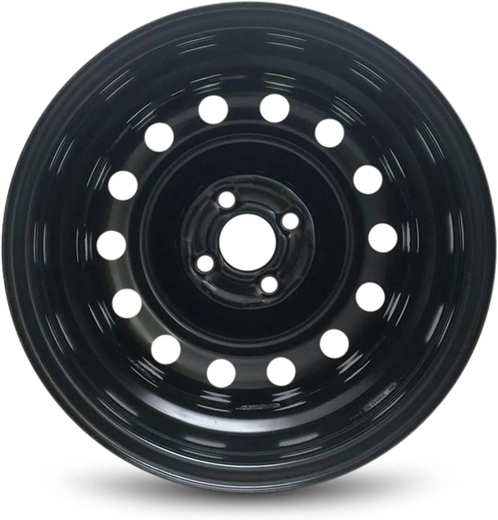 15 Inch Steel Wheel Rim 4 Lug Black A7