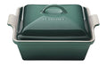 Le Creuset Stoneware Heritage Covered Square Casserole, 2.5 qt. (9"), Cerise