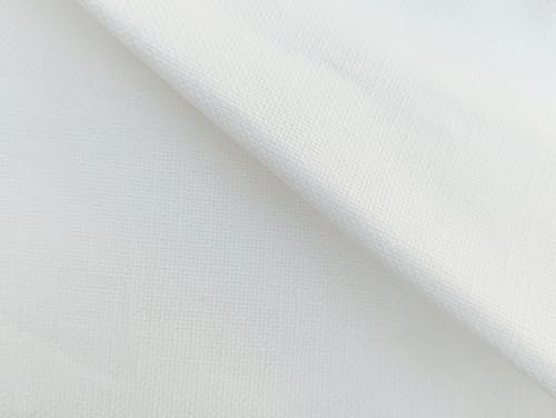 Linen Cotton Dining Chair Slipcover White Set of 2 k7