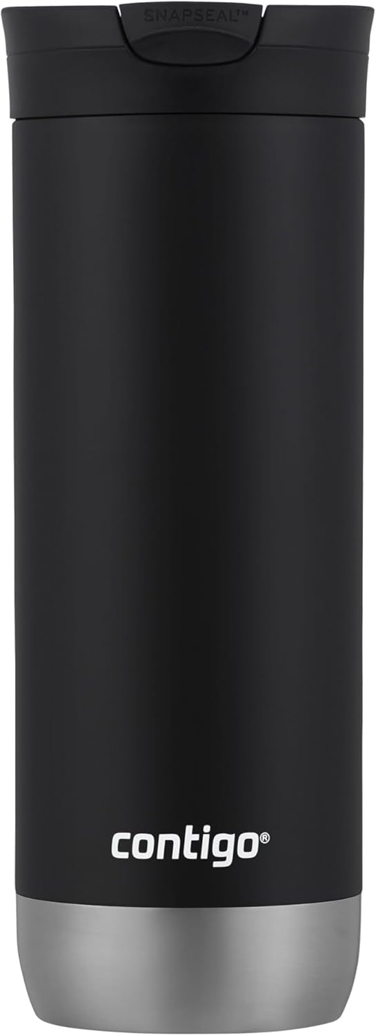 Stainless Steel Travel Mug 16oz Leak-Proof Lid A7