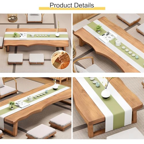 Japanese Floor Table Solid Wood Low Coffee Table a7