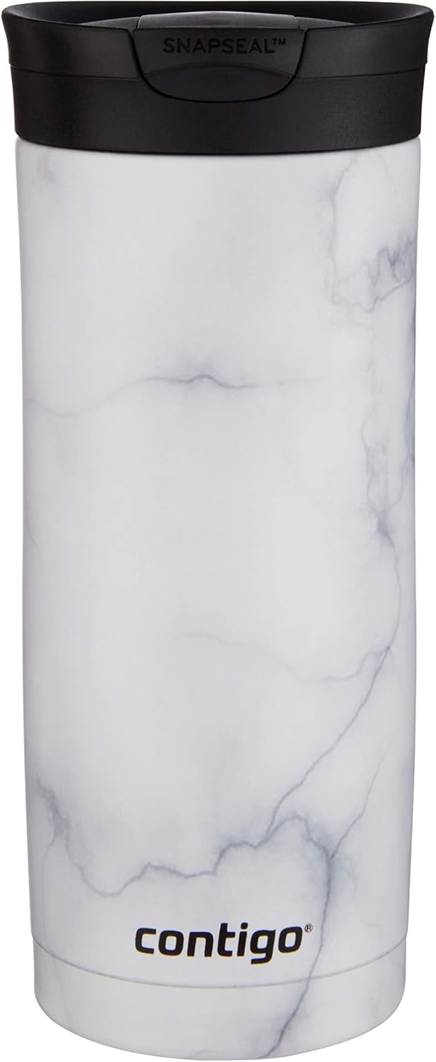 Stainless Steel Travel Mug 16oz Leak-Proof Lid A7