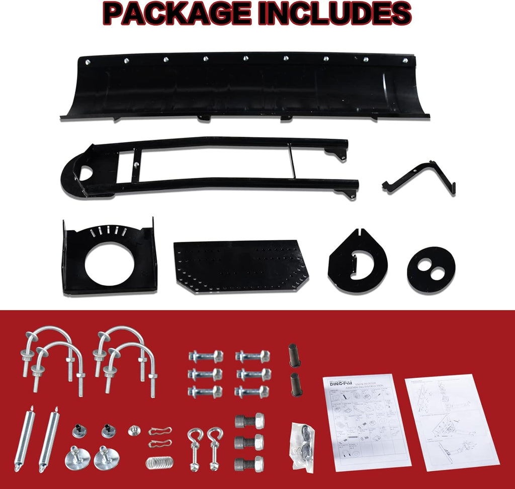 ATV Snow Plow 45 Inch Heavy Duty Universal Kit A7