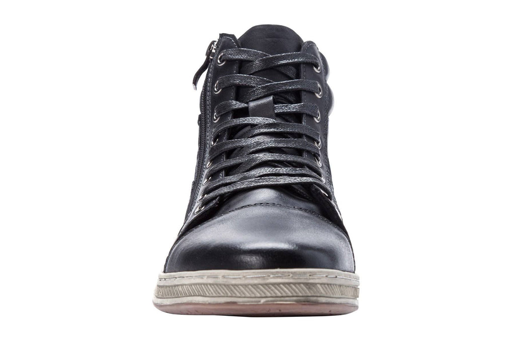 Men's Hi-Top Casual Shoes Black q7