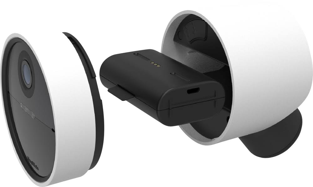Wireless Outdoor Security Camera White k7