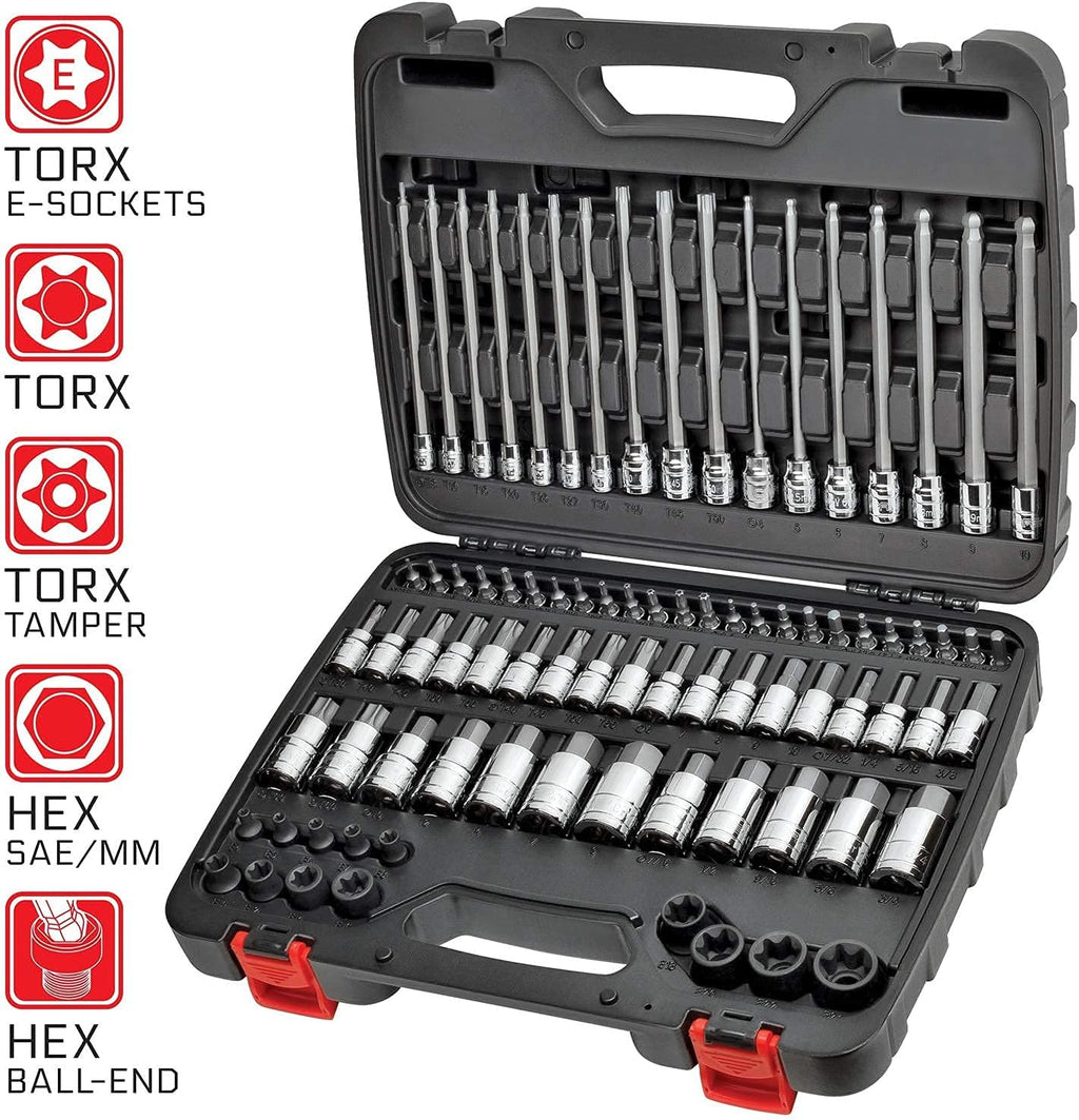 Hex & Torx Bit Socket Set 84 Piece A7