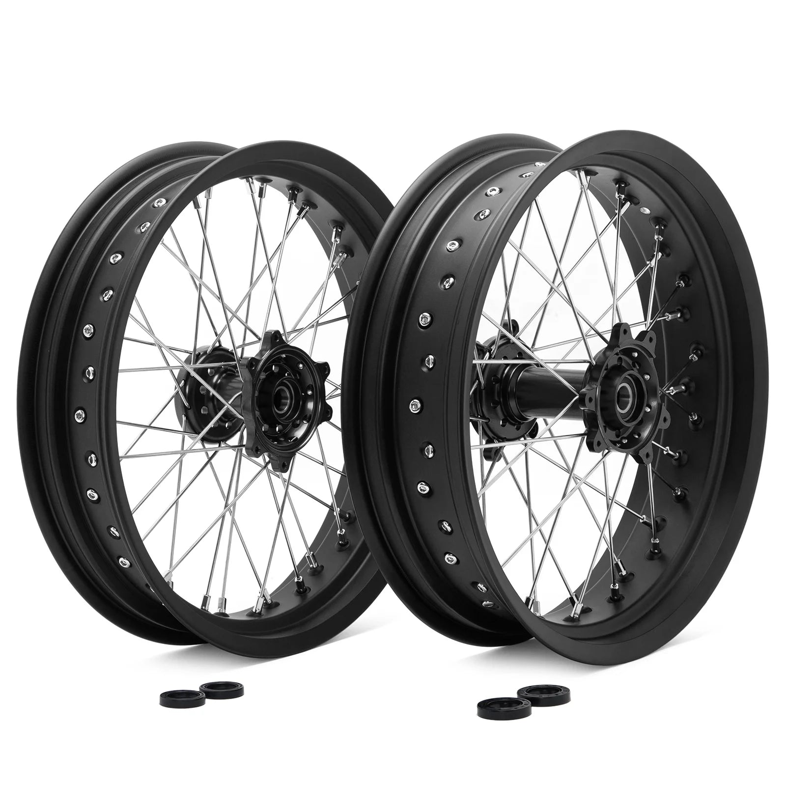 Tarazon 17"x 3.5/4.25 Supermoto Wheels Rim Hubs for Sur-Ron Ultra Bee Electric Motocycle