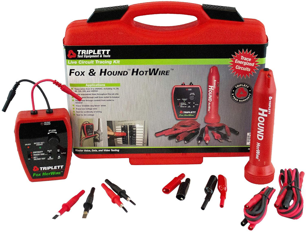 Tone and Probe Wire Trace Cable Test Kit r7K