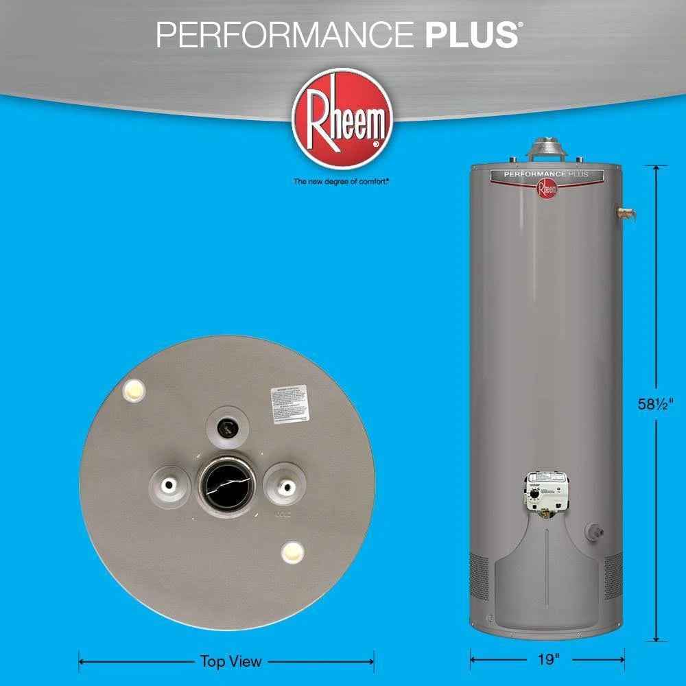 40 gal Tall Gas Water Heater 9 Year A7