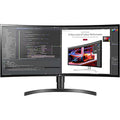 LG 34WL85C-B UltraWide 34" 21:9 Curved WQHD (3440 x 1440) IPS Display, sRGB 99% Color Gamut, HDR 10, Height / Tilt Adjustable Stand - Black