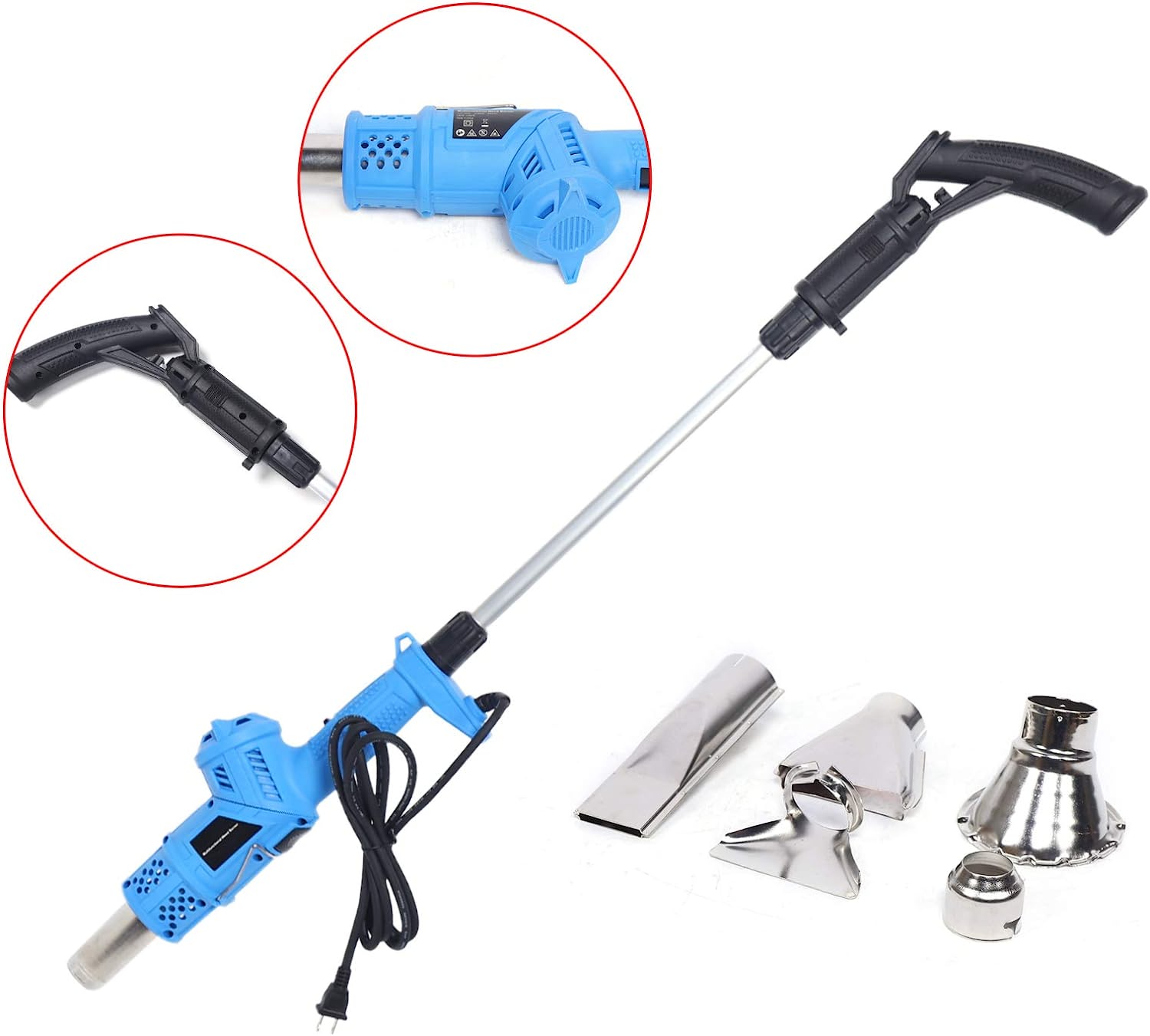 Weed Burner Electric Thermal Weeder Handheld Hot Air Torch A7