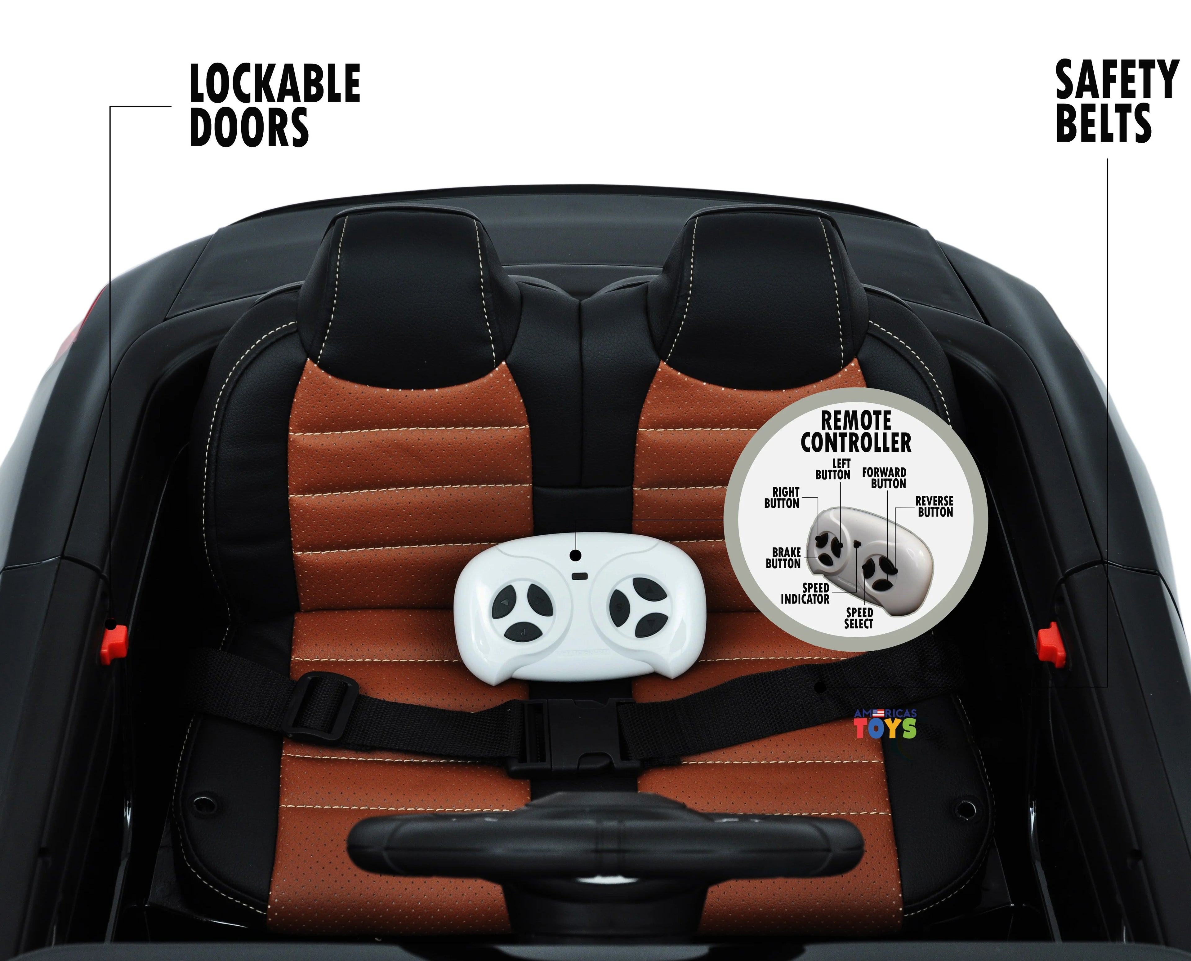 Ride on Car with Remote Control for Kids K7