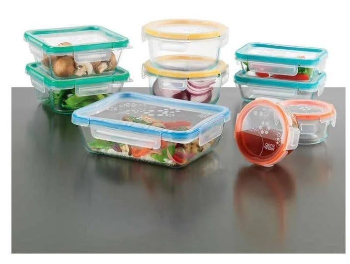 Glass Food Storage Set 18 Count A7