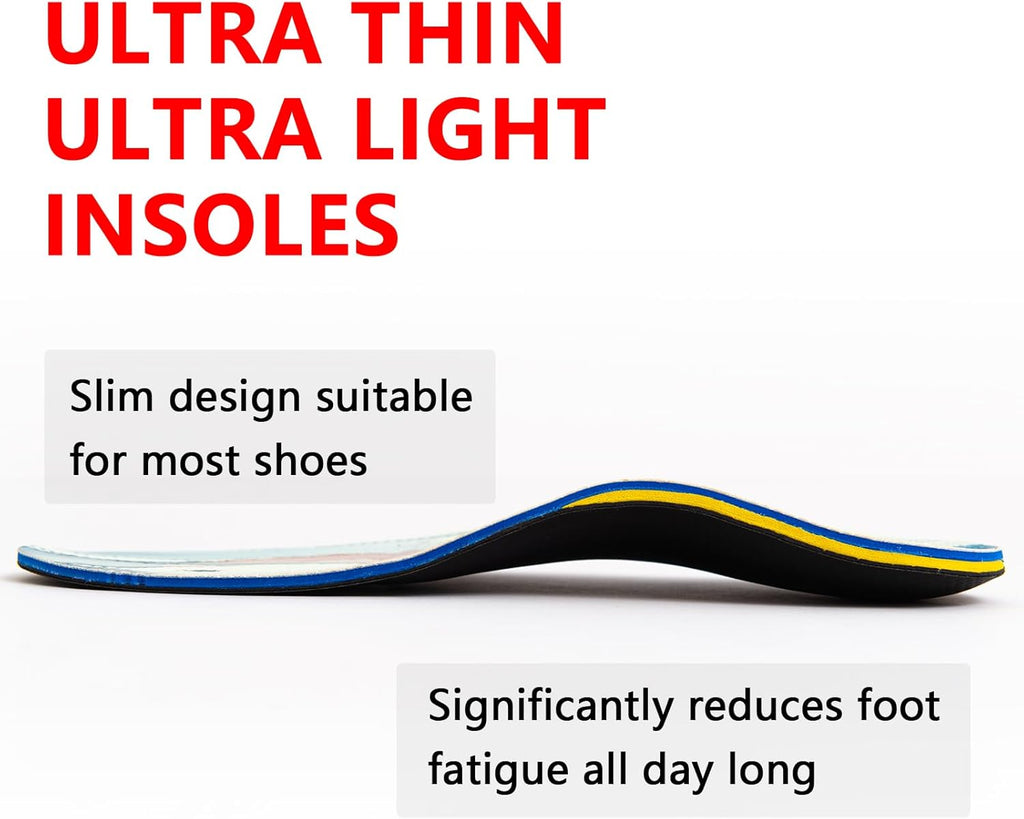 Orthotic Insole Arch Support Men 11-13 Women 12.5-14 k7