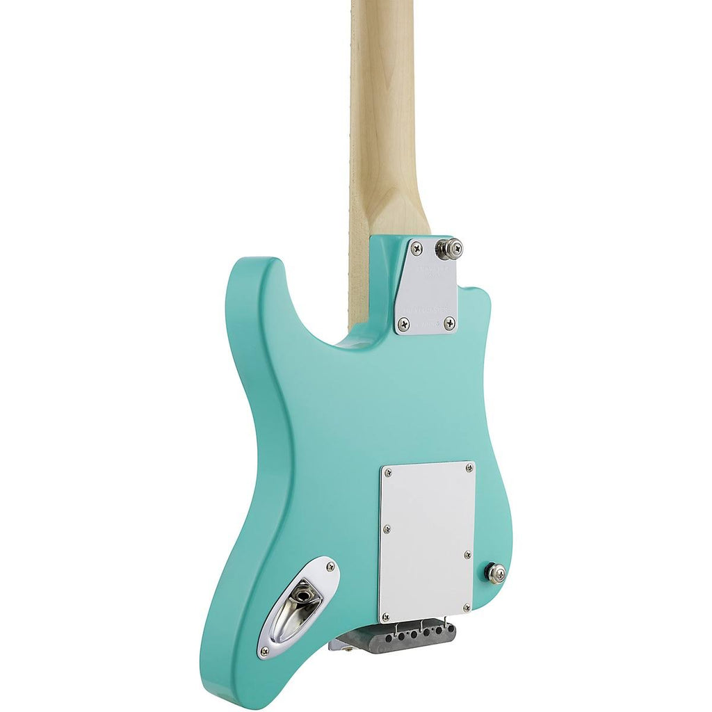 Electric Travel Guitar Deluxe Surf Green k7