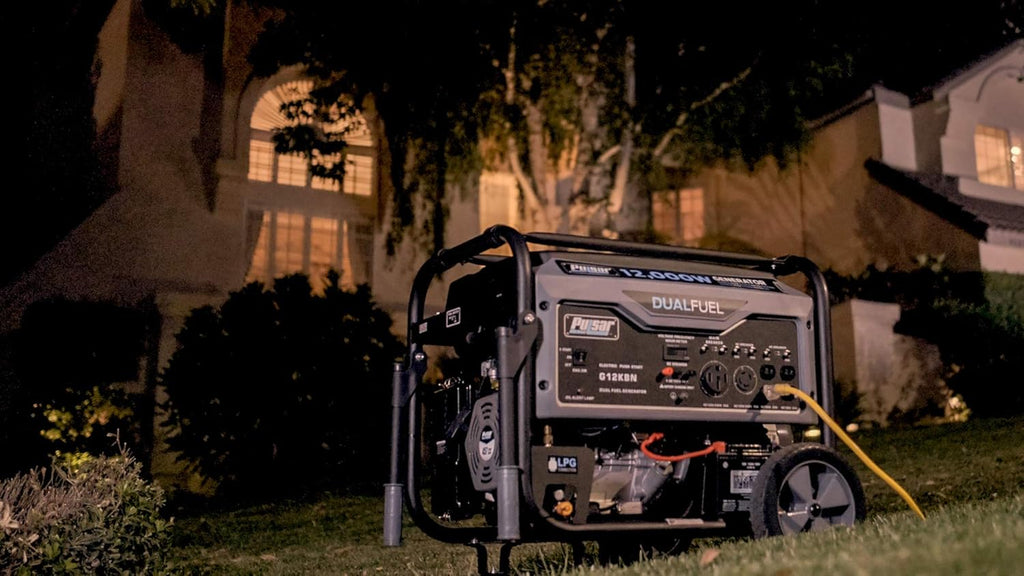 Heavy Duty Portable Dual Fuel Generator 9500W Electric Start A7