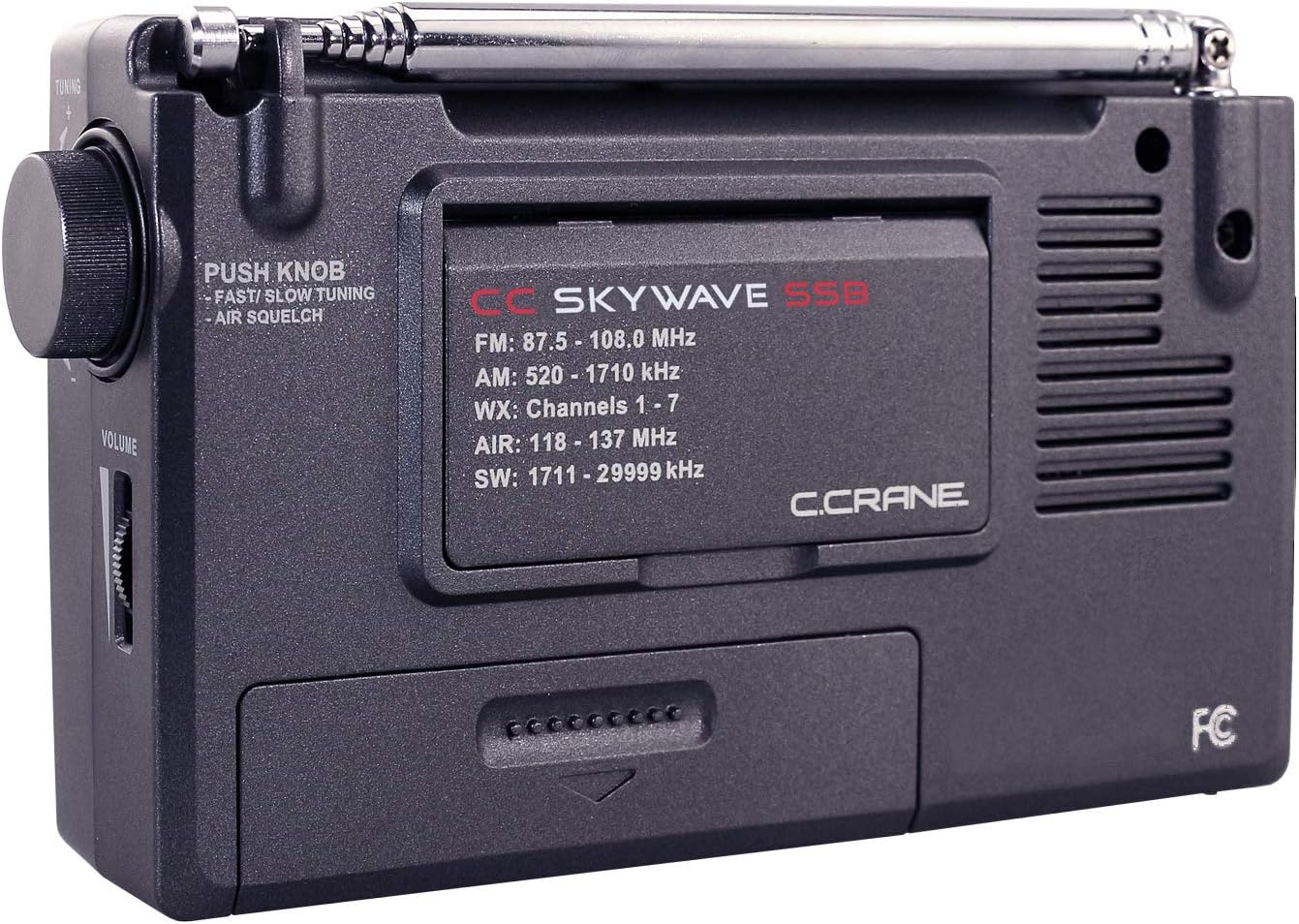 AM FM Shortwave Weather Alert Portable Travel Radio k7