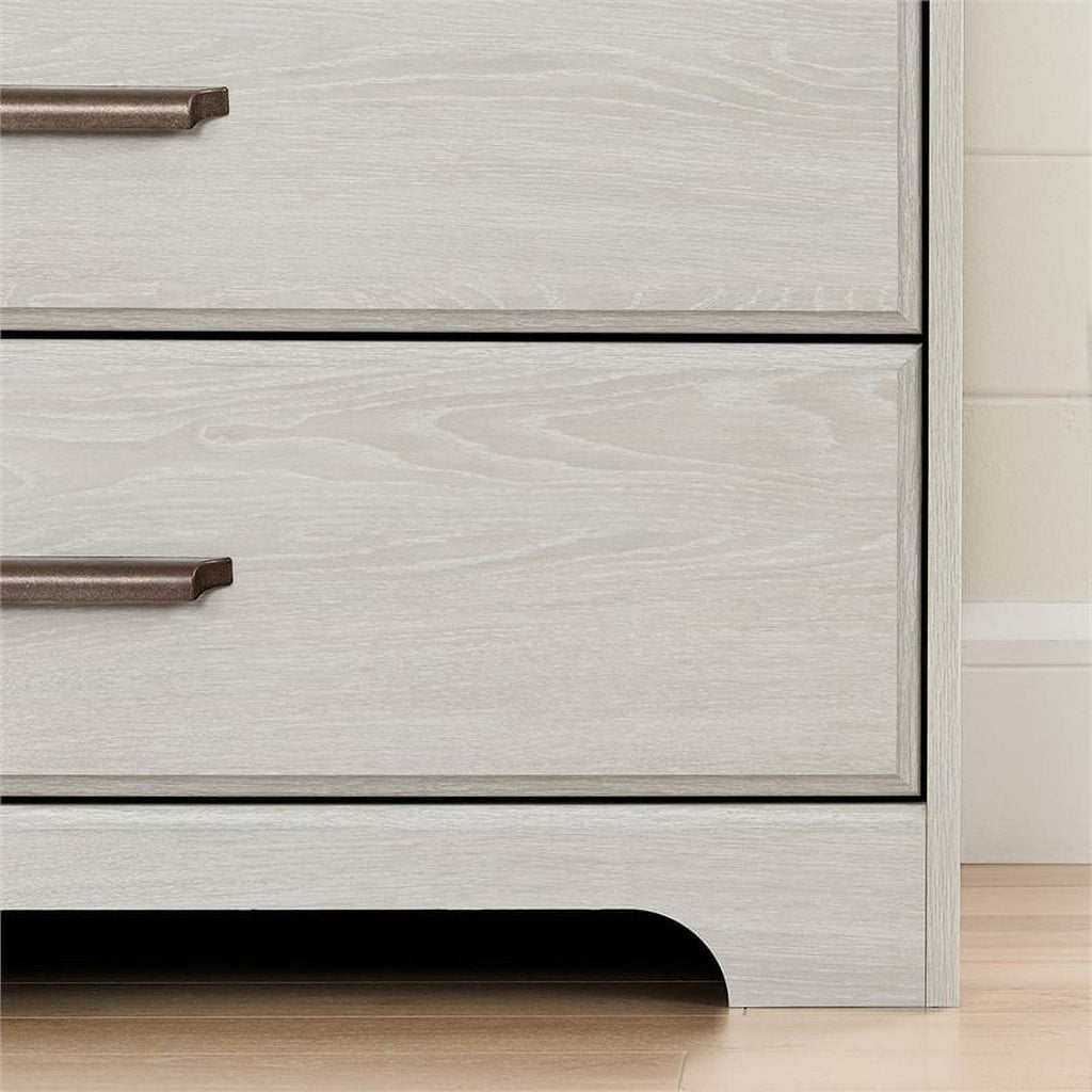 Wood Armoire with 2 Drawers and Door a7