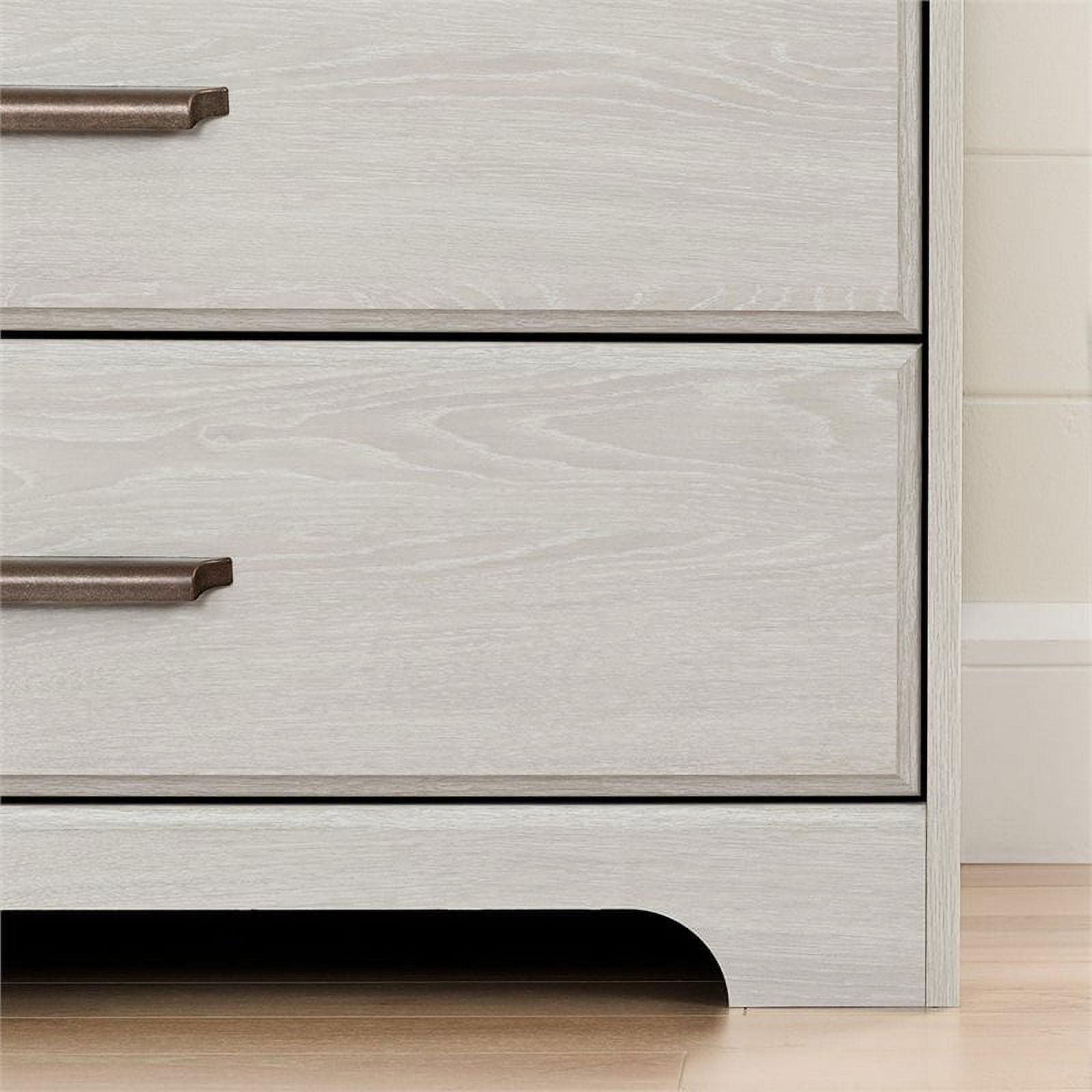 Wood Armoire with 2 Drawers and Door a7