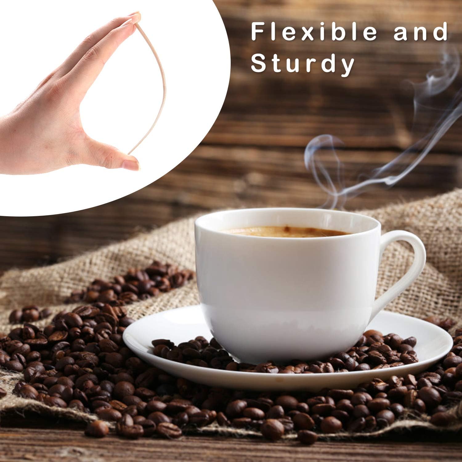 Wooden Stir Sticks 5.5in Disposable Coffee Stirrer 500PCS A7