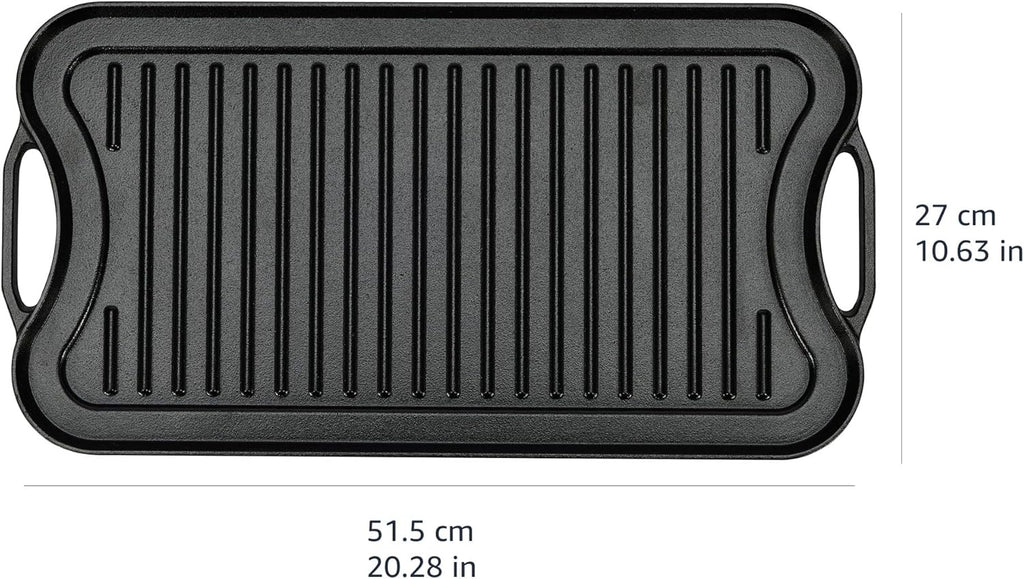 Cast Iron Reversible Grill Griddle 20 Inch a7