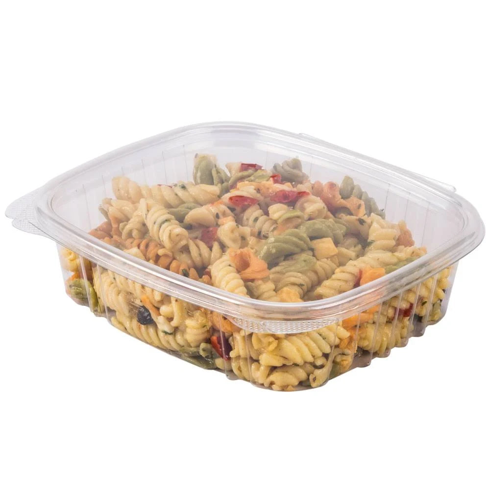 Clear Hinged Deli Container 24 oz 200 Case k7