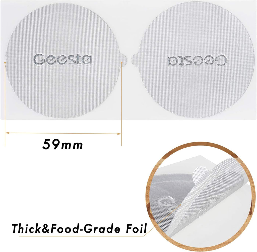 Reusable Aluminum Foil Seals for Coffee Capsules k7