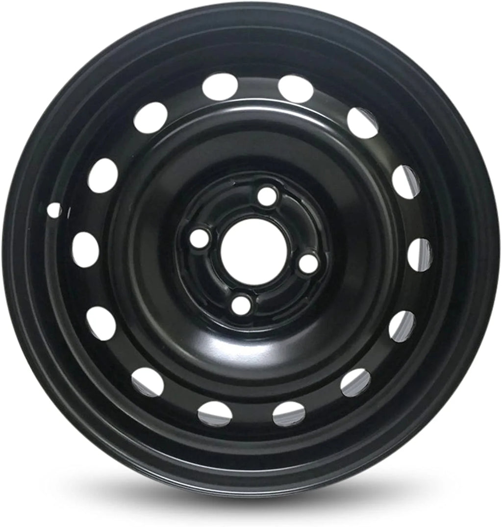 15 Inch Steel Wheel Rim 4 Lug Black A7