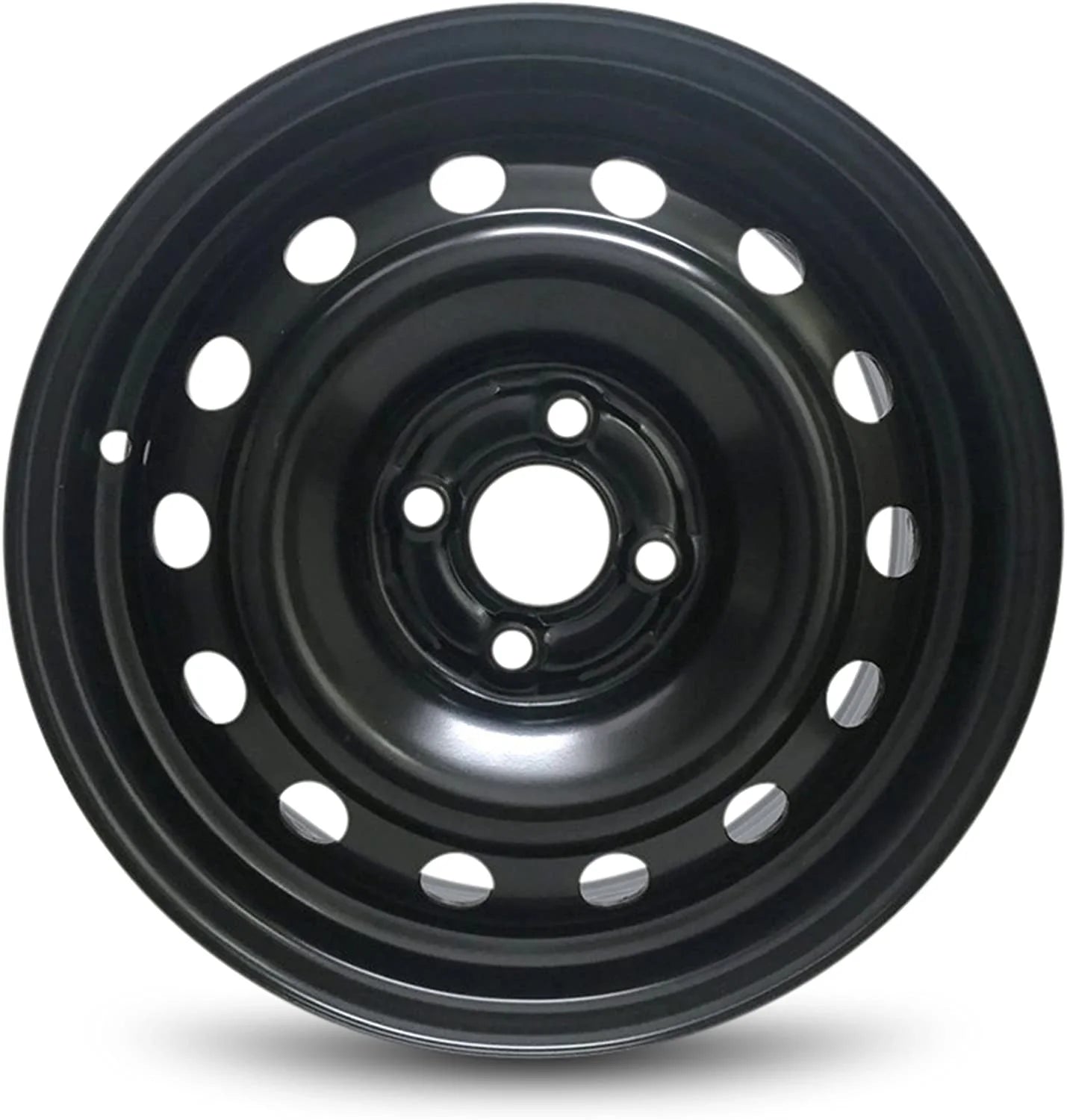 15 Inch Steel Wheel Rim 4 Lug Black A7