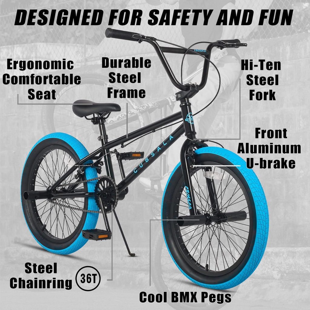 BMX Bike 20 Inch for Kids Beginners k7