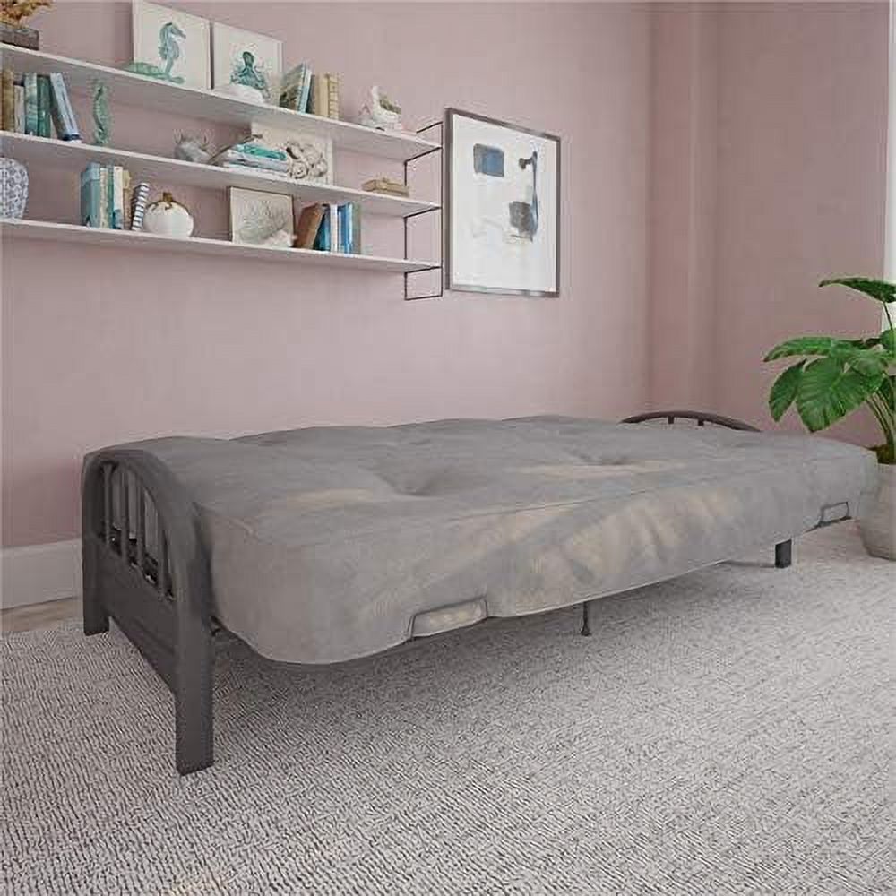 Futon Frame Gunmetal Grey k7