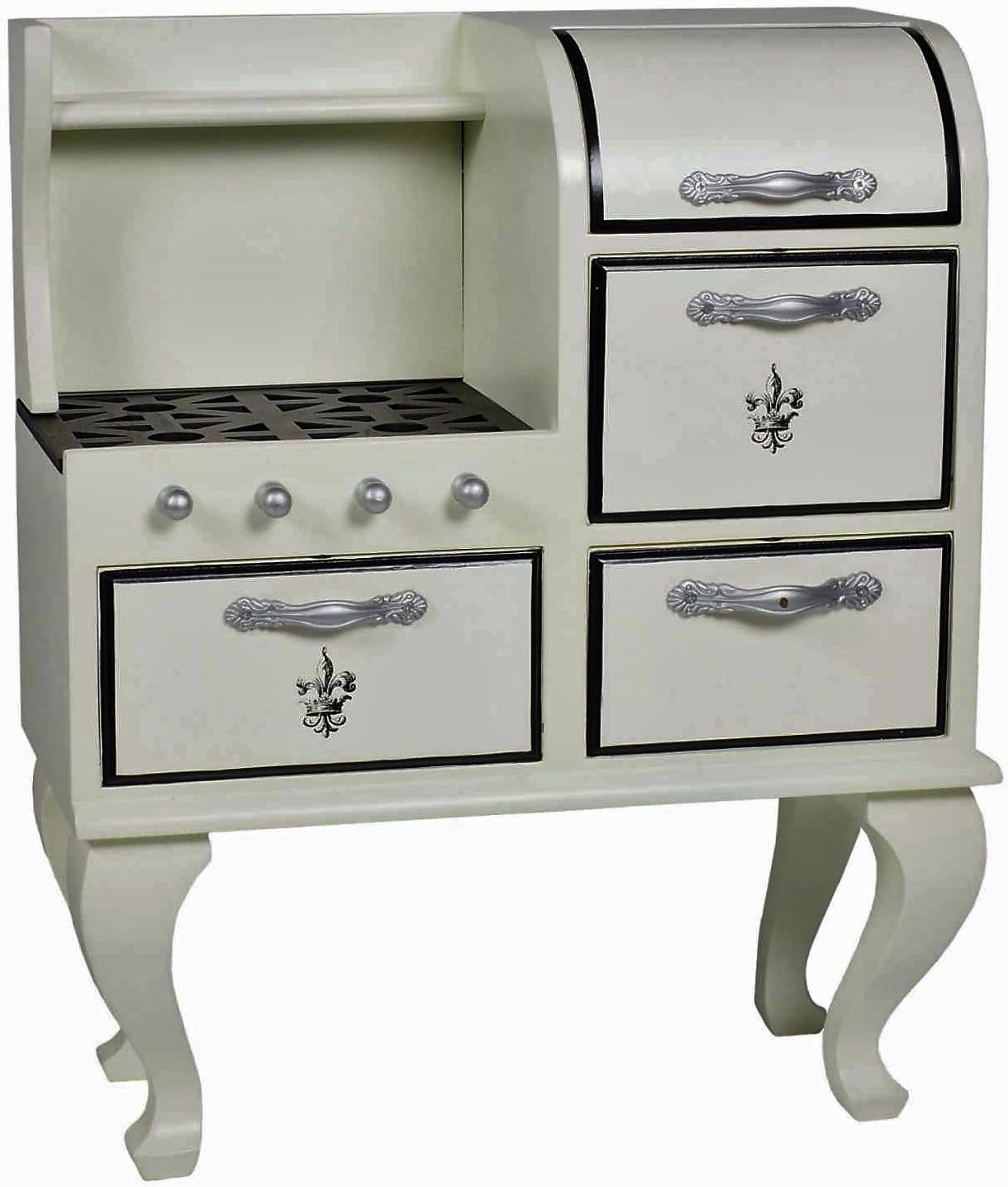 Wooden Doll Cook Stove & Oven 18 Inch A7